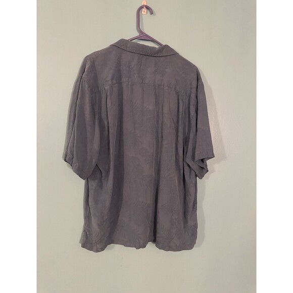 Reyn Spooner Blue Hawaiian Shirt Large L Blue Short Sleeve Button Down - Picture 2 of 3